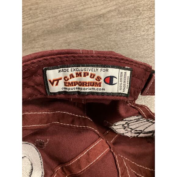 Kids Virginia Tech VT Campus Emporium Champion Tail feather Baseball Hat - Picture 4 of 4